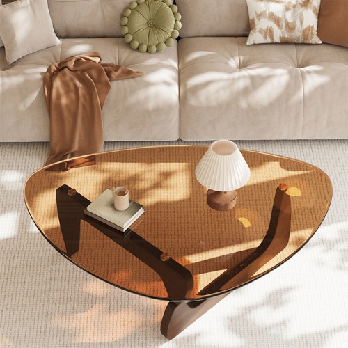 Couchtisch rund glas - rund,