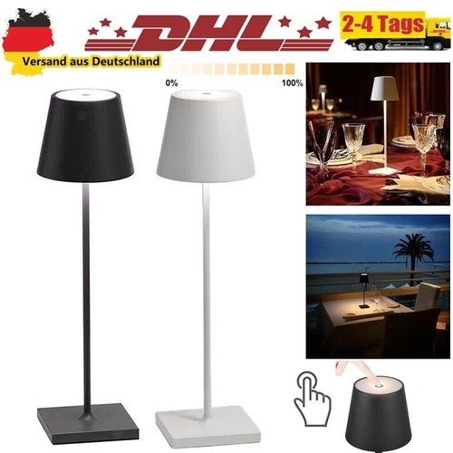 Dimmbar led akku tischleuchte - led,