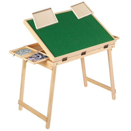 Puzzletisch mit schubladen - puzzletisch,