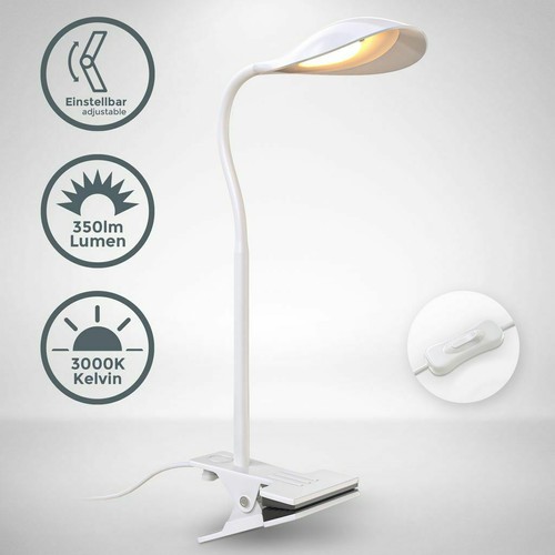 Led klemmleuchte weiß 5w - led, 3,5w