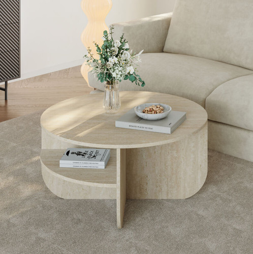 Couchtisch reykhon ø80x41 - reykhon,