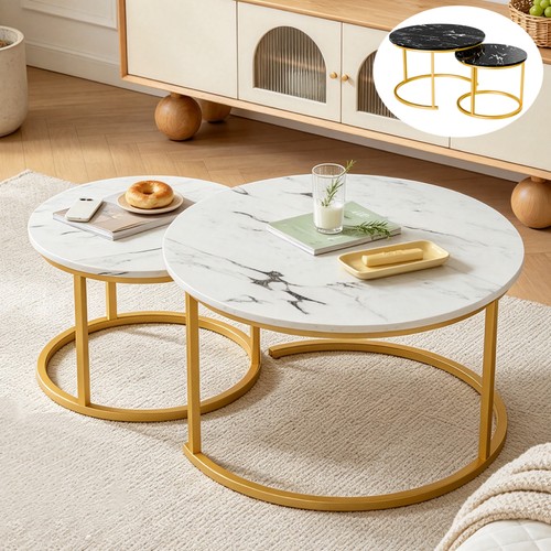 Couchtisch rund 2er - , set