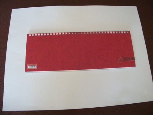 Glocken tischkalender 2027 rot - 2027,