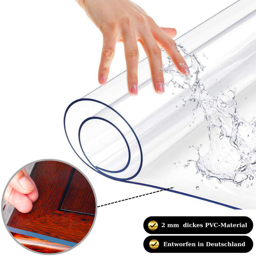 Tischfolie transparent - tischfolie,